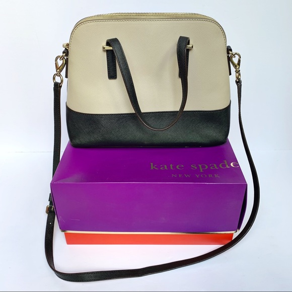 Kate Spade Color Block Grand Street Satchel Purse - Picture 3 of 12